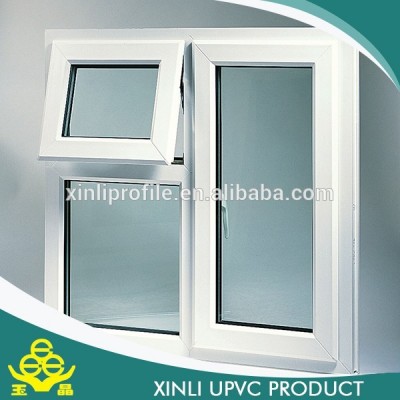 China Manufacturer Offer Pvc 3 Track Sliding Door Profile White Upvc Window