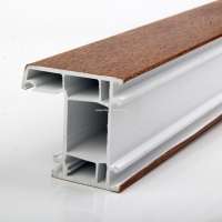 china hot sale extruded upvc profile for window and door