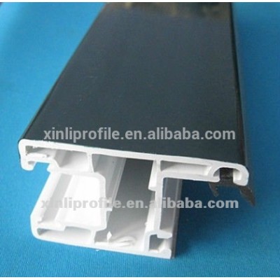 PVC square tube/white upvc window profile/pvc profile for window and door