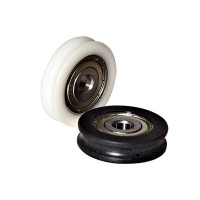 (BDC-R090) Anti Wear U groove Daicel Delrin sliding wheels for heavy doors